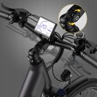 FAFREES F28 Pro Bicicleta Eléctrica,Neumático de 27,5*1,75 pulgadas,Motor de 250W,Batería de 36V 14.5Ah,SHIMANO de 7 Velocidades,Frenos de Disco Mecánicos,Luces LED Delanteras y Traseras,Portaequipajes Trasero HD,Azul - details 7