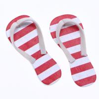 1 par 1:12 casa de muñecas chanclas Mini madera miniatura chanclas decoración simulada Mini zapatillas casuales juguetes para niños - details 3