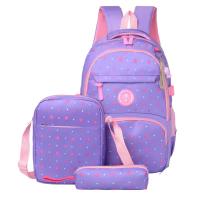 Mochila para estudiantes de 3 piezas Mochila de viaje elegante - details 6