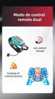 Juguete de Coche de Control Remoto con Sensor de Gestos, 4WD, Transformación, Derrape, Doble Cara, Efectos de Sonido y Luz, Pulv - details 7
