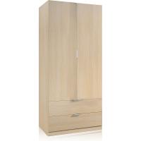 Organizador de Armario de Estilo Canadian 2 Puertas, 2 Cajones Acabado en Roble Blanco - details 15
