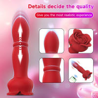 Enchufe Vibrante de Rosa Masajeador Prostalítico de 9 Modos Juguete Sexual para Adultos Unisex - details 2