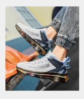 Zapatillas de Moda Casual para Hombres Zapatos de Correr de Alta Altura con Punta Redonda - details 2