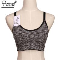 sujetadores deportivos para mujer, Sujetador deportivo para Fitness, Top con formas a prueba de golpes, secado rápido, gimnasio, ropa interior ajustable, sujetador de realce para Yoga - details 7
