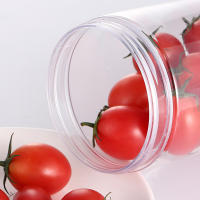 Frascos de almacenamiento de alimentos con tapa de café, latas selladas transparentes para galletas y dulces, tanque de grano de plástico vacío, contenedor de cocina transparente, 10 piezas - details 5