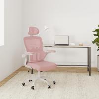 Soporte Lumbar, Silla de Escritorio de Respaldo con Reposacabezas y Altura Ajustables, Reposabrazos - details 2