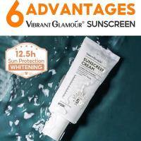 Crema de protección solar VIBRANT GLAMOUR SPF50 PA+ Set blanqueador de piel para cuerpo y rostro - details 5