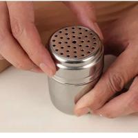 Botellas de sal y azúcar, tapas giratorias, utensilios de cocina multiusos de acero inoxidable y mezcladores de pimienta, tarros de especias, tarros de condimentos - details 9