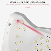Lámpara UV LED Profesional Sun X5 Plus 36 LEDs para Secado de Esmalte de Uñas Manicura - details 11