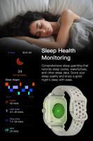 Reloj deportivo 2024 2,06 pulgadas Reloj inteligente hombre mujer Posicionamiento GPS Llamada Bluetooth Rastreador de actividad física para correr Conteo de pasos Distancia - details 7
