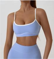 Sujetador deportivo de impacto para mujer, ropa interior push-up de alto soporte para gimnasio, Top corto sin mangas para Pilates y Yoga con almohadillas extraíbles - details 6