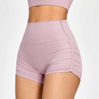 Pantalones cortos deportivos para mujer, pantalones cortos de compresión plisados, pantalones cortos de yoga de secado rápido - details 4
