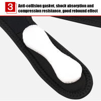 Rodillera ajustable de neopreno, soporte para correr, artritis, puente, tenis, baloncesto, alivio del dolor, 1 unidad - details 15