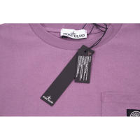 Camiseta bordada de alta calidad para hombre, camisa de manga corta de moda de verano Stone Island - details 0