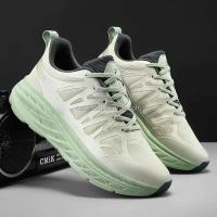 Nuevos zapatos para mujer, tacones altos, deportes cómodos, 2024 zapatos deportivos suaves para correr para mujer de alta calidad, marca Ins conocida - details 5