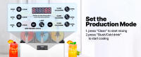 Máquina Comercial para Bebidas Congeladas SucceBuy, Máquina de Granizados de Triple Tanque de 15Lx3, Dispensador de Bebidas Congeladas y Smoothies de Acero Inoxidable de 180 Vasos para Reuniones Familiares, Restaurantes, Cafeterías y Bares - details 6