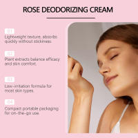 Crema con fragancia de rosas que elimina los olores, extracto de planta de peonía y lirio, fórmula suave, portátil, refrescante, no pegajosa - details 6
