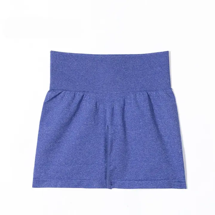 Pantalones cortos profesionales sin costuras para mujer, Shorts de licra, elásticos, transpirables, levantamiento de cadera, ocio, correr - 1