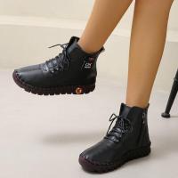 Botas martin informales para mujer, botines planos, botas cortas - details 2