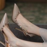 Nuevas Sandalias de Tacón Alto para Mujer 2025 Diseño Elegante de Punta Estrecha - details 2