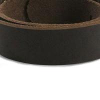 Collar de Perro de Cuero Real Fuerte Collar de Perro de Acero Inoxidable para Cachorros y Perros Grandes Horquilla de Mascotas - details 7