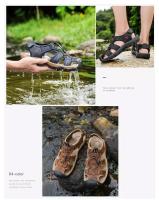 Zapats Casuales de Verano para Hombres y Mujeres  Sandalias Transpirables con Suela Gruesa y Cierre de Punta Aqua para Senderismo y Pesca - details 3