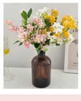 Nuevo paquete de flores de Lila artificiales decorativas DIY 39 Cm flor Artificial de seda flor falsa de plástico accesorios de fotografía - details 11