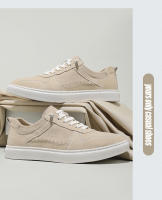 Cuero genuino zapatos de los hombres 2025 primavera nueva tendencia coreana versátil retro zapatos de la junta gruesa suela blanca deportes y zapatos de ocio hombres - details 5