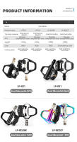 Pedales de Bicicleta ROCKBROS SPD-SL de Aleación de Aluminio Ultraligero con Cierre Automático para Bicicleta de Carretera Material de Pedal Resistente al Clima Fabricado en China - details 2