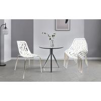 Set of 4 Garden Modern Plastic Chair