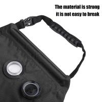 Bolsa de agua con calefacción Solar para ducha de acampada, equipo de baño portátil para acampar, senderismo y escalada, 20l - details 2