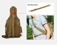 Bolsa táctica Molle para equipo de pesca en el pecho para hombre, Camping, senderismo, caza, eslinga, un solo hombro, bolsa deportiva - details 6
