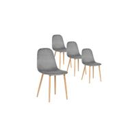 Juego de 2 sillas de comedor tapizadas de terciopelo, sillas auxiliares de ocio, asiento acolchado de terciopelo y patas de metal de roble para sala de estar, cactus - details 12