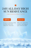 SADOER protector solar con vitamina C, protector solar aislante, impermeable, a prueba de sudor, hidratante, refrescante, cuidado Facial, protector solar corporal - details 14