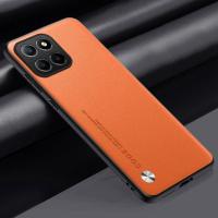 Funda de Lujo de Cuero PU Protección Completa para Honor X6A X8A X8 5G Funda de Silicona Mate - details 12