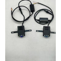 Mini faros láser de matriz de parrilla de coche, focos LED amarillos y blancos - details 2