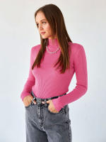 Women autumn winter solid knitted pullovers basic slim sweater undershirt - details 18