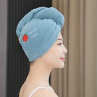 Gorro de microfibra para secar el cabello, toalla para secar el cabello, envoltura fuerte absorbente de agua, gorro de ducha, herramienta de limpieza, 2 piezas - details 30