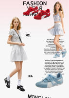 Aumento de altura interior 3cm cuero Forrest Gump zapatos nueva malla transpirable zapatos deportivos casual versátil zapatos de mujer - details 3