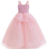 Disfraz de malvado Cosplay para niñas, vestido de noche de princesa de boda rosa, corona y varita, fiesta de cumpleaños de Halloween, 3 uds. - details 5