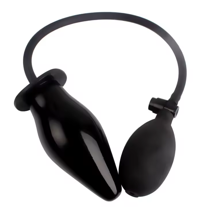 Tapón Anal expandible para adultos, masajeador de silicona, Juguetes sexuales para mujeres y hombres, tapón Anal inflable para patio trasero - 1