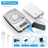 Báscula Electrónica de Precisión 0.001g ORIA con Carga USB Peso Digital para Joyería Portátil Laboratorio Peso en Milgramos Rectangular Eléctrico - details 2