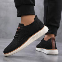 Zapatos casuales para hombre, malla, telas con mosca - details 1