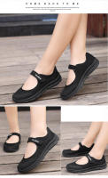 Zapatos informales de verano para mujer, zapatillas suaves y portátiles, suela plana, transpirables, sin cordones, color blanco - details 17