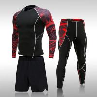 Traje Deportivo de Compresión para Hombres Secado Rápido Rashguard Ropa de Deportivo para Fitness y Entrenamiento de MMA Camisetas de Jogging y Correr - details 6