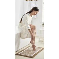 Penguin Home Alfombrilla de baño Reversible, 100% micropoliéster, Plateado, 50x80cm - details 8