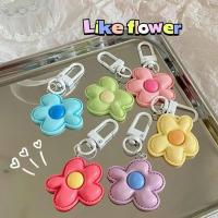 Llavero de flores coloridas ndy, bonito adorno para mochila, joyería para bolso - details 10