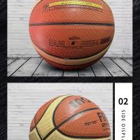 1pc Balón de Baloncesto Tamaño Oficial 7 - Material PU Duradero, Diseño Rojo y Amarillo con Agarre Texturizado Negro, Perfecto para Juego Interior y Exterior, Equipo Deportivo para Adultos, Colores Mixtos, Accesorios de Baloncesto - details 3