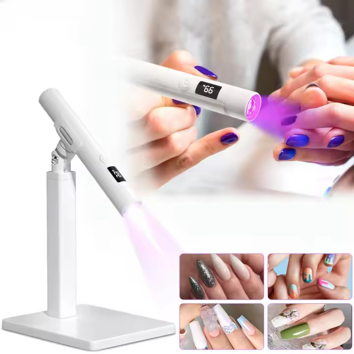 Mini secador de uñas LED UV para manicura, lámpara de pie portátil ultravioleta profesional, luz de secado de uñas - 1