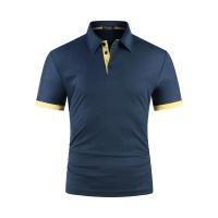 Polo de manga corta para hombre, polo en contraste, ropa nueva, ropa de calle de verano, top informal para hombre - details 3